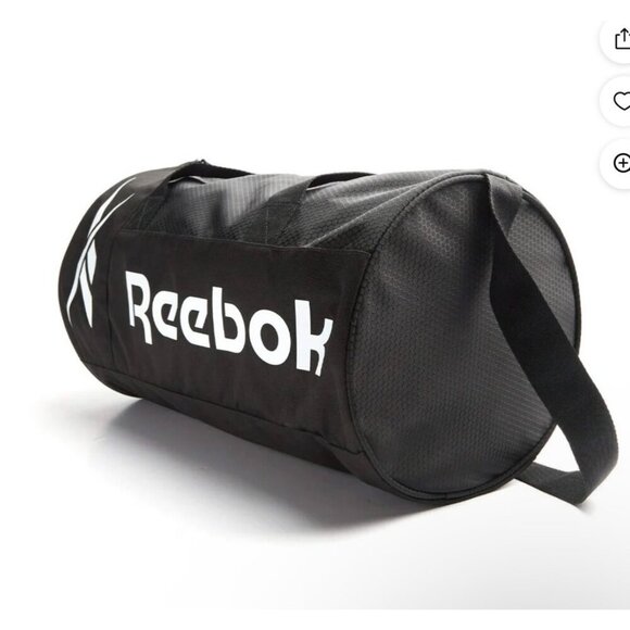 Reebok Dayley Duffle Black Bag GYM Bag/Weekend Travel Bag WN - Picture 2 of 4